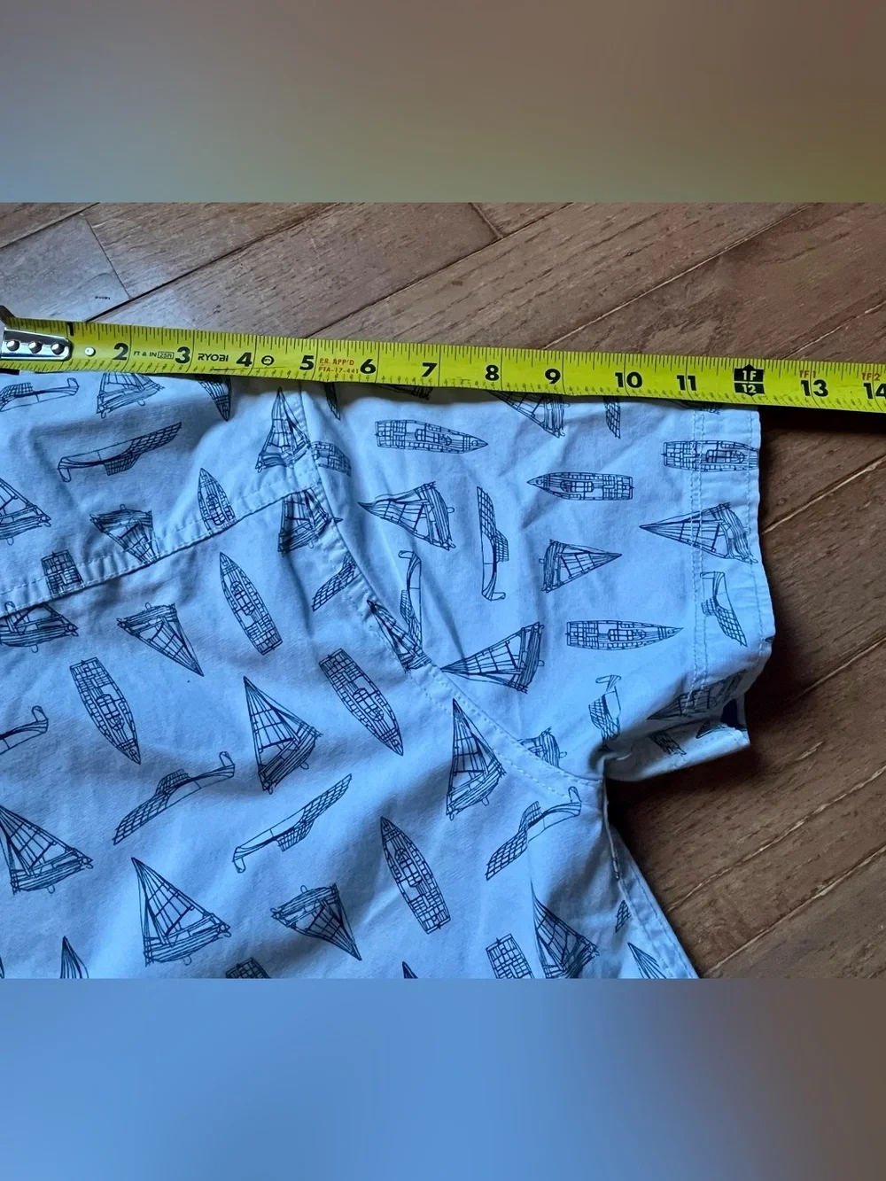 Kid’s Sailboat Button Down